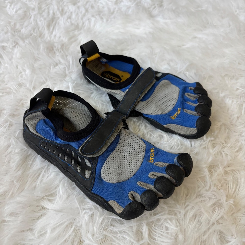 Vibram FiveFingers KSO kids' Barefoot Water Shoes Size 29 US 11.5T Blue Outdoor